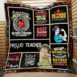 Teacher Cl2100493Mdq Quilt Blanket and Home Decor