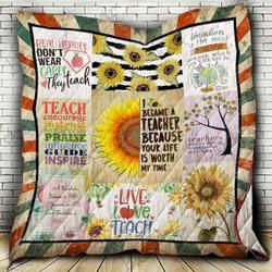 Teacher Hur Quilt Bevrps and Home Decor