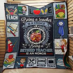 Teacher Quilt Blanket Dhc1102519Td and Home Decor