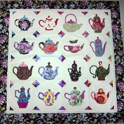 Teapot Cla1010540Q Quilt Blanket and Home Decor