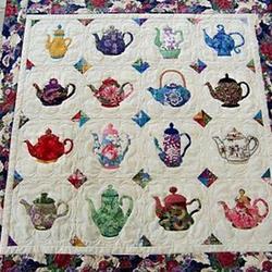 Teapot Hur Quilt dz and Home Decor