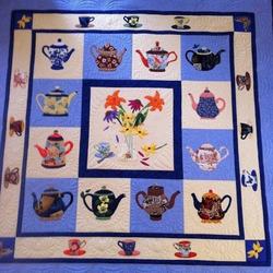 Teapot Hur Quilt fu and Home Decor