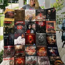 Tech N9Ne Quilt Blanket M110612  Quilt and Home Decor