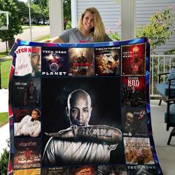 Tech N9Ne Style 2 Album Covers Quilt Blanket      and Home Decor