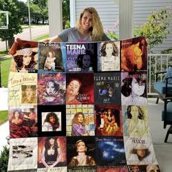 Teena Marie Quilt Blanket For Fans Ver 25 and Home Decor