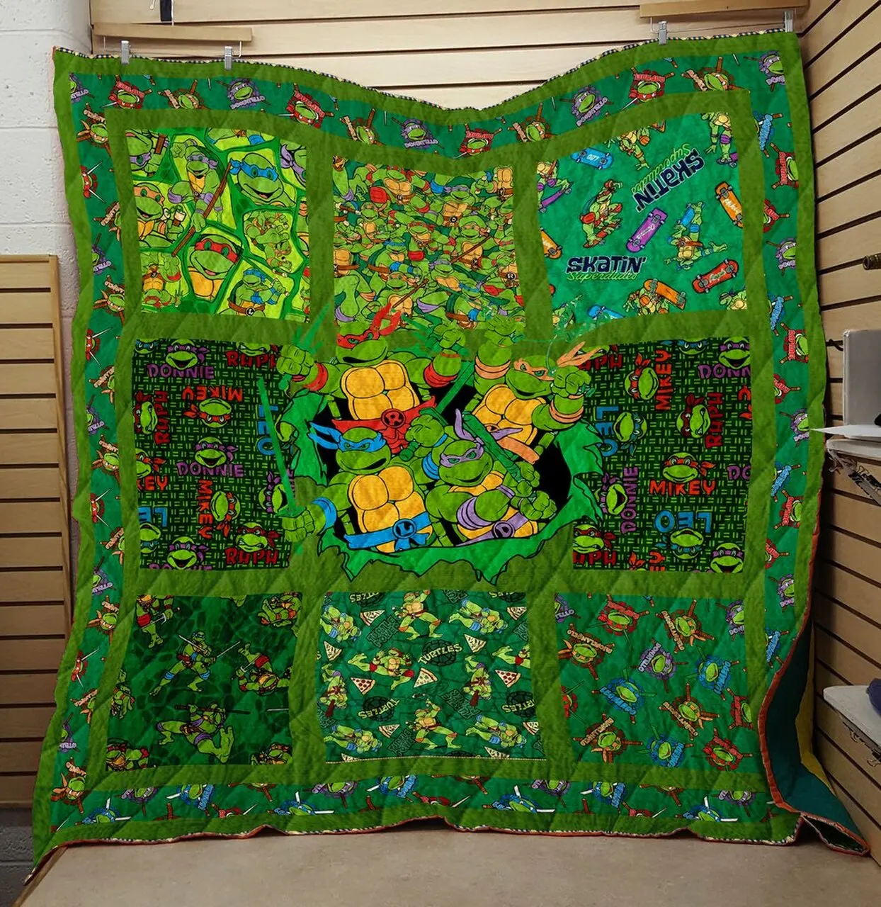Teenage Mutant Ninja Turtles Quilt V5 Quilt and Home Decor