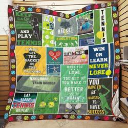Tennis Cl19100851Mdq Quilt Blanket and Home Decor