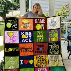 Tennis Quilt Blanket Dhc1501780Vt and Home Decor