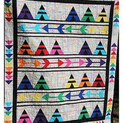 Tent Clp200675 Quilt Blanket and Home Decor