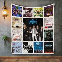 Tesla Album Covers Quilt Blanket and Home Decor