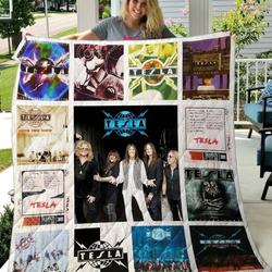 Tesla Quilt Blanket M100601  Quilt and Home Decor