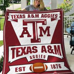 Texas Am Aggies Quilt Blanket B060653  Quilt and Home Decor