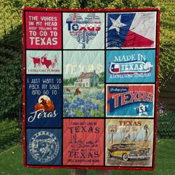 Texas Cl14100472Mdq Quilt Blanket and Home Decor