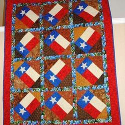 Texas Flag Clp190677 Quilt Blanket and Home Decor