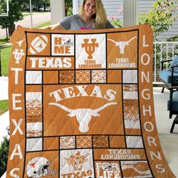 Texas Longhorns Quilt Blanket      and Home Decor