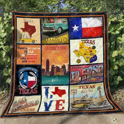 Texas Ng280601B Quilt Blanket and Home Decor