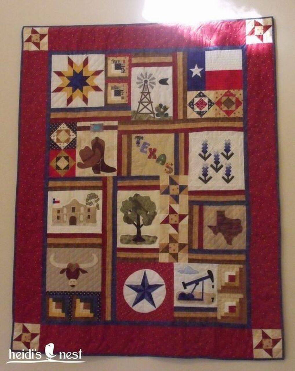 Texas State Clm0910199 Quilt Blanket and Home Decor