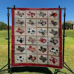 Texas TD2709576 Quilt Blanket and Home Decor