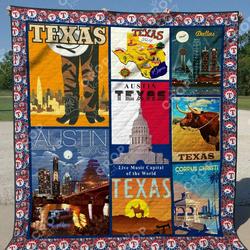 Texas Ye010707A Tbg Quilt Blanket and Home Decor