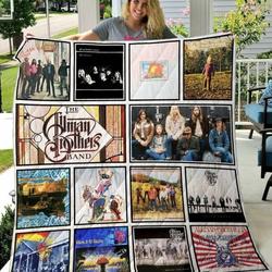 The Allman Brothers Band Quilt Blanket M100601  Quilt and Home Decor