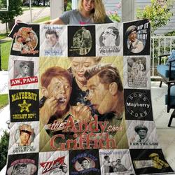 The Andy Griffith Show Quilt Blanket  Limited Quilt Blanket and Home Decor