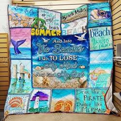 The Beaches Cl18100695Mdq Quilt Blanket and Home Decor