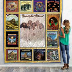 The Best Grateful Dead Albums Quilt Blanket New and Home Decor