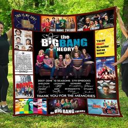 The Big Bang Theory  Quilt Blanket and Home Decor