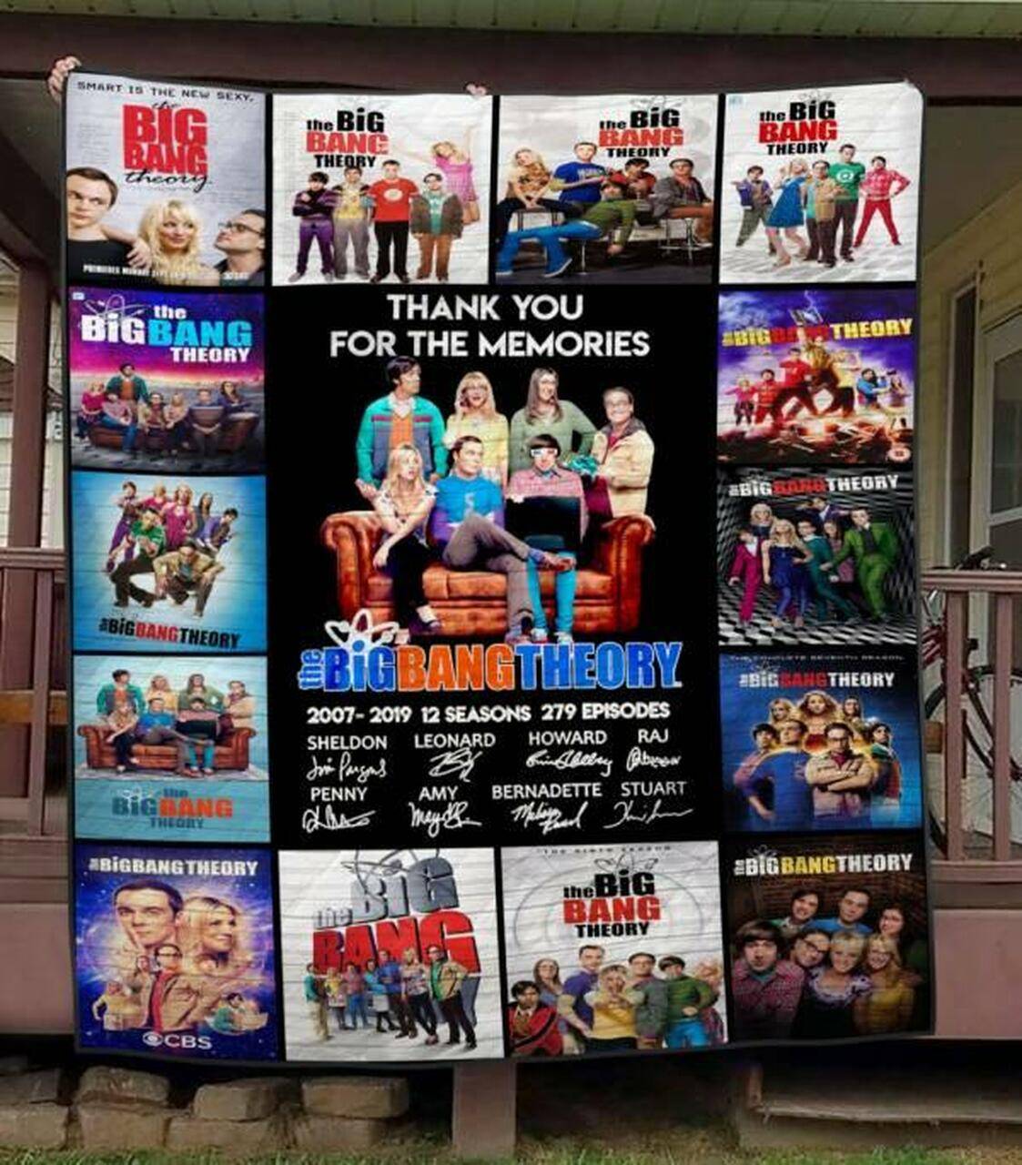 The Big Bang Theory Quilt Blanket Hvt310540 Quilt and Home Decor
