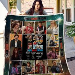The Big Bang Theory T B B T Quilt Blanket and Home Decor