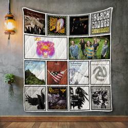 The Black Crowes Album Covers Quilt Blanket and Home Decor