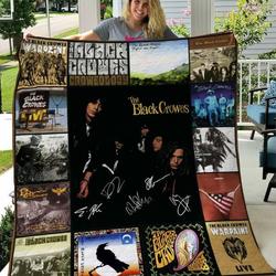 The Black Crowes Quilt Blanket M200502  Quilt and Home Decor