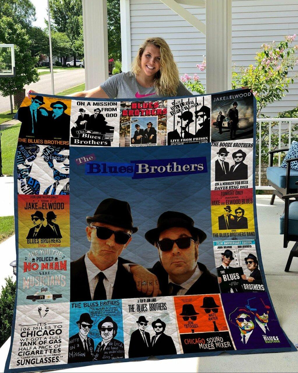 The Blues Brothers Quilt Quilt and Home Decor