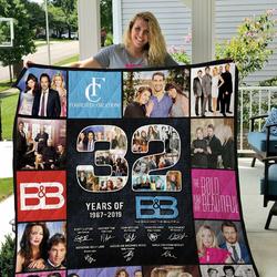 The Bold And The Beautiful Quilt Blanket and Home Decor