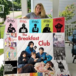 The Breakfast Club Quilt Blanket 02      and Home Decor