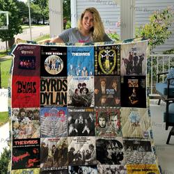 The Byrds Albums Cover Poster Quilt Blanket Ver 2 and Home Decor