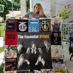 The Byrds Albums Cover Poster Quilt and Home Decor