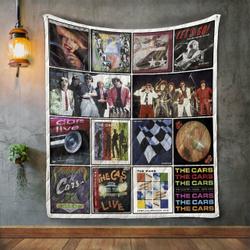 The Cars 3 Album Covers Quilt Blanket and Home Decor