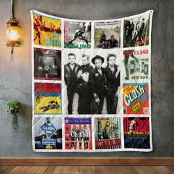 The Clash Album Covers Quilt Blanket and Home Decor