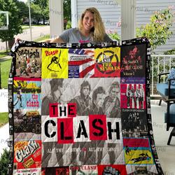The Clash Albums Cover Poster Quilt and Home Decor