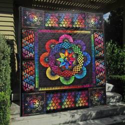 The Color Of Love Quilt Blanket Vh09  Quilt and Home Decor