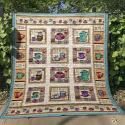 The Daily Dose Clt150665 Quilt Blanket and Home Decor