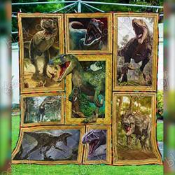 The Dinosaur Lover Ah Quilt Derqrs and Home Decor