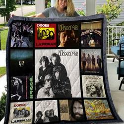 The Doors Quilt Blanket  Limited Quilt Blanket and Home Decor
