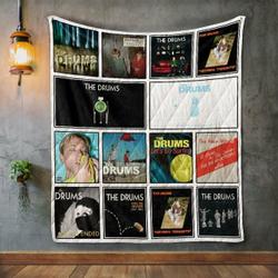 The Drums Album Covers Quilt Blanket and Home Decor