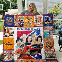 The Dukes Of Hazzard Quilt Blanket 01829 and Home Decor