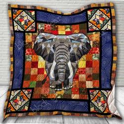 The Elephant Abstractions Hur Quilt Cysiwh and Home Decor