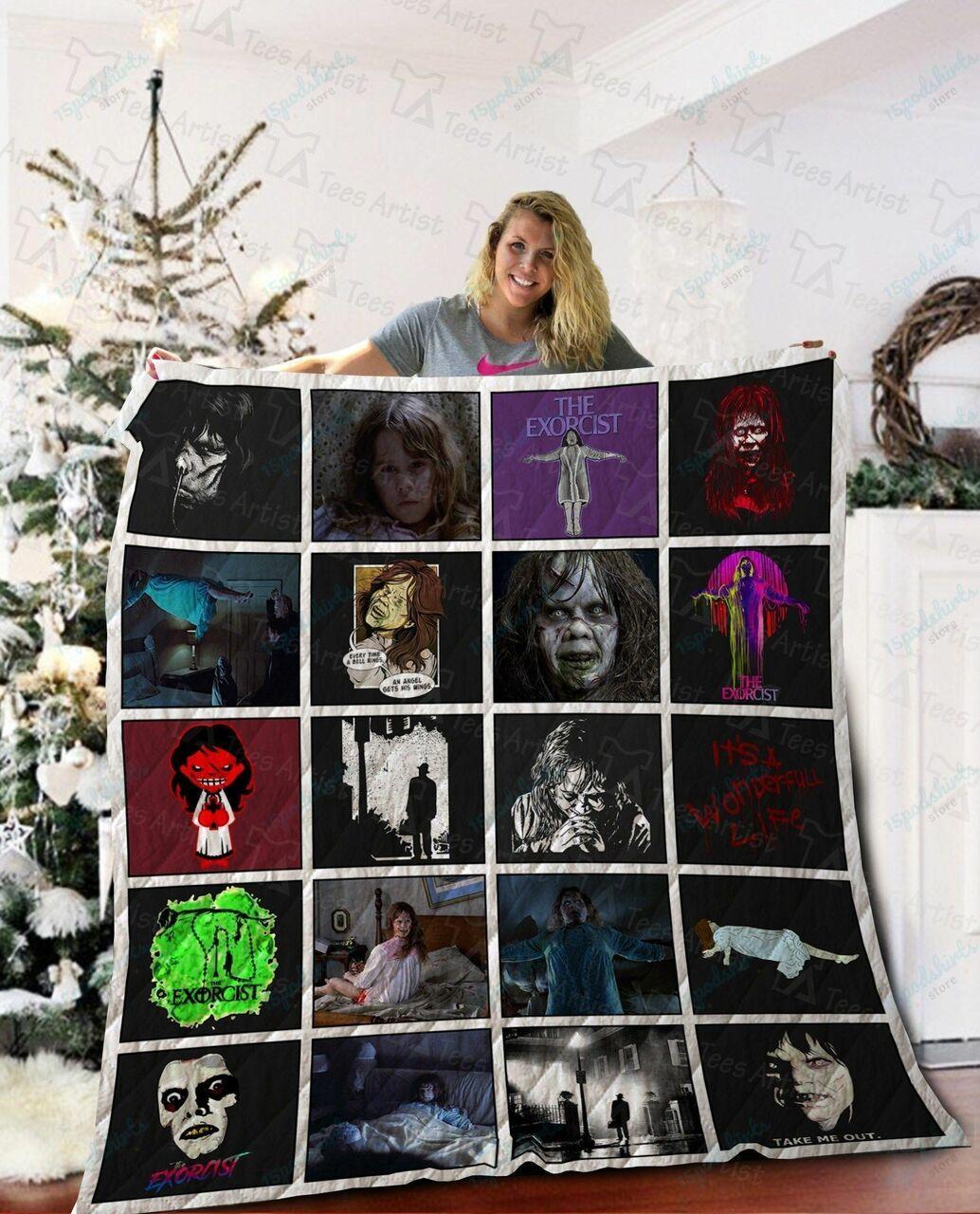 The Exorcist Quilt Blanket 02180 and Home Decor