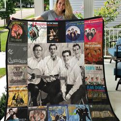 The Four Seasons Album Covers Quilt Blanket and Home Decor