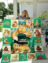 The Fox And The Hound Quilt Blanket For Fans Ver 17 and Home Decor